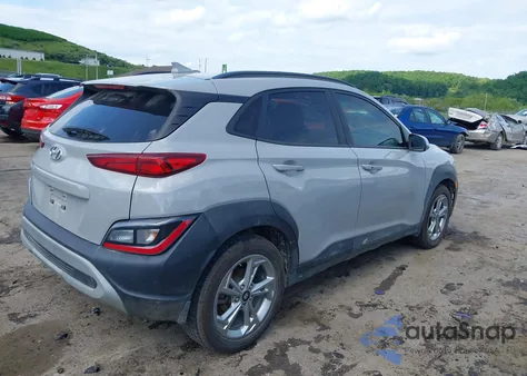 2022 Hyundai Kona Sel из США, поврежденный, VIN KM8K62AB0NU888215